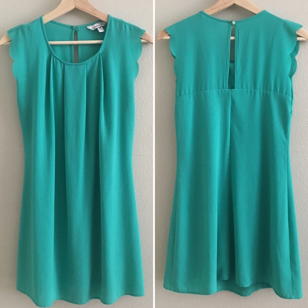 Sea Foam Green summer dress